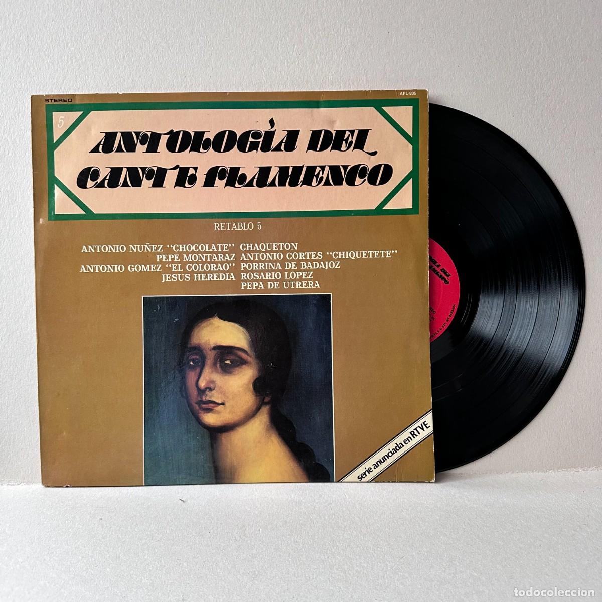 Discos de vinilo: Antolog&iacute;a Del Cante Flamenco: Retablo 5 (LP)