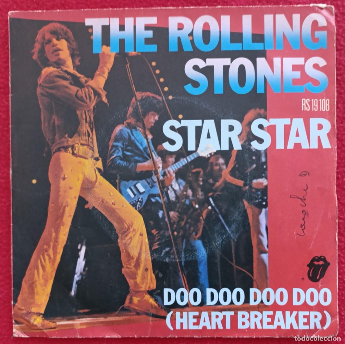 Discos de vinilo: THE ROLLING STONES &ndash; STAR STAR 7&rdquo; 1973 EDICION FRANCESA PORTADA UNICA