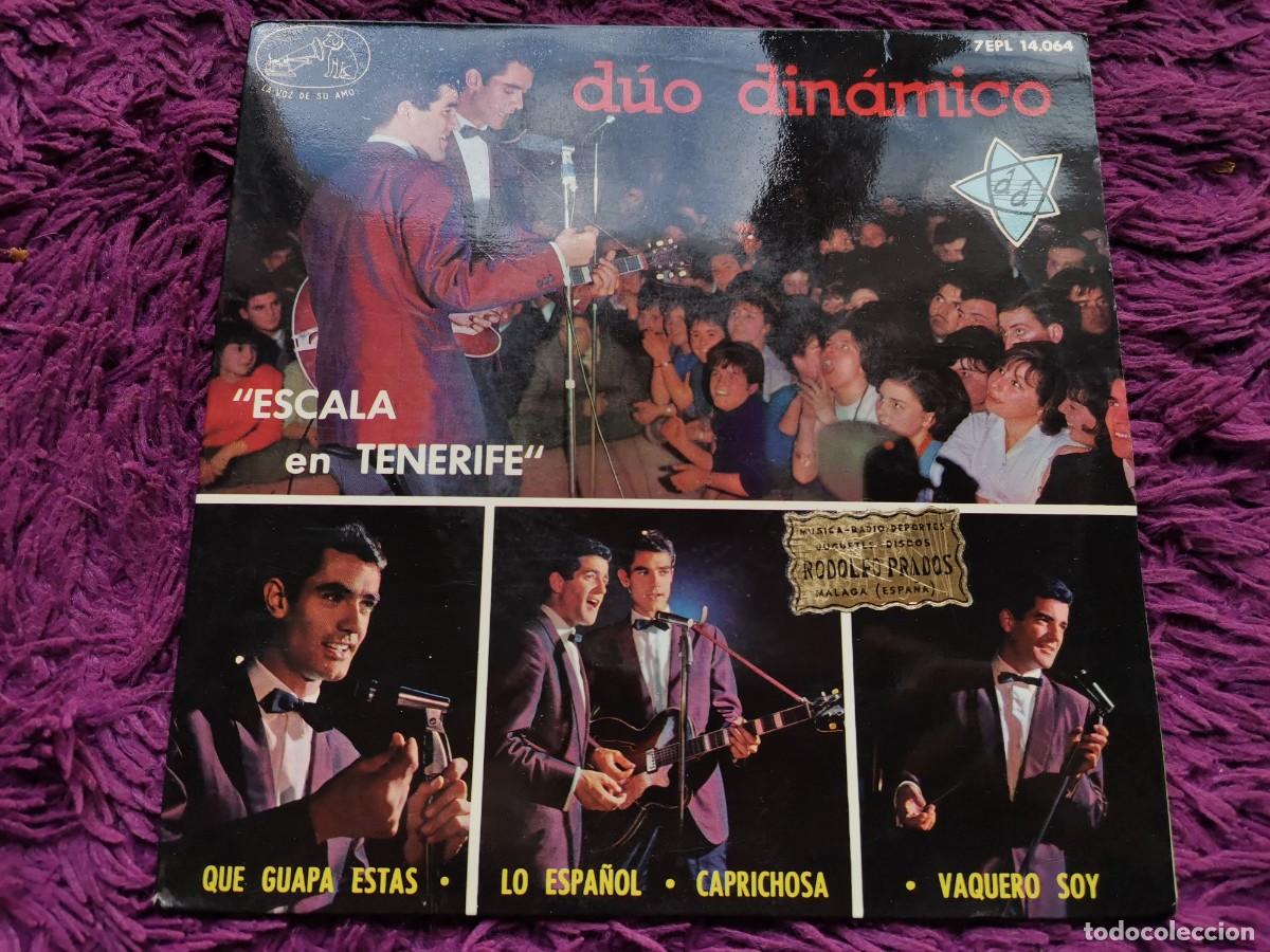 Discos de vinilo: D&uacute;o Din&aacute;mico &ndash; Escala En Tenerife Vinilo 7&rdquo; EP 1964 Spain 7 EPL 14.064