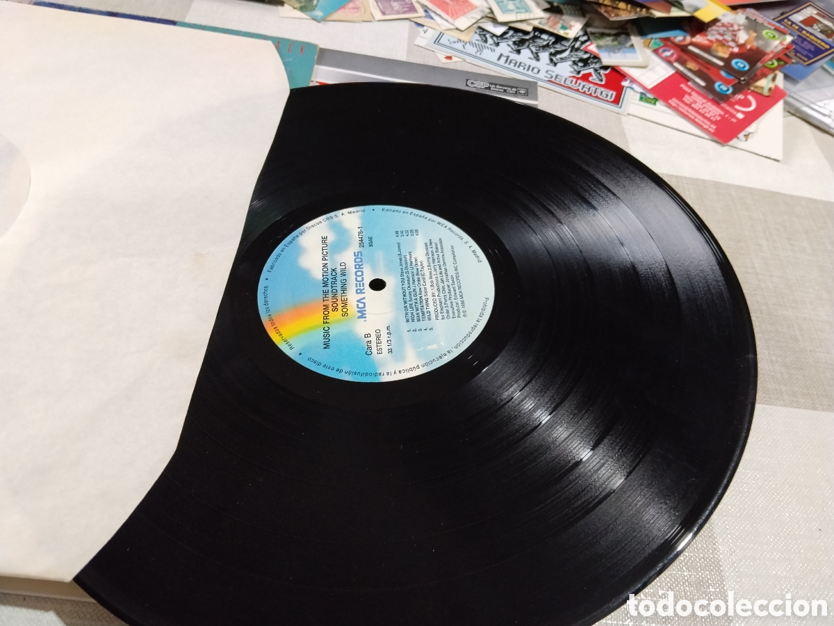 Discos de vinilo: Disco m&uacute;sica Cine Somethin wild - Foto 3