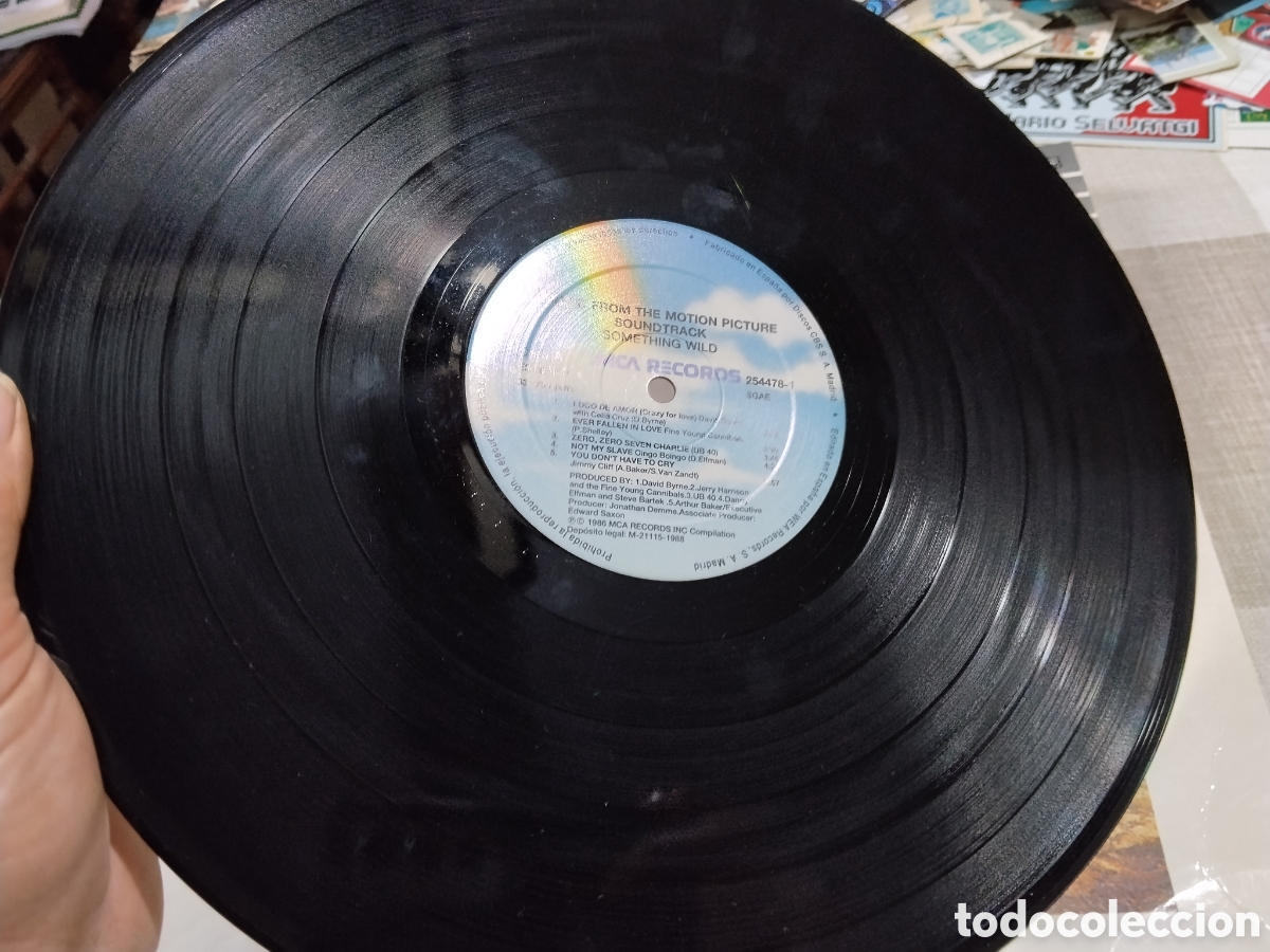 Discos de vinilo: Disco m&uacute;sica Cine Somethin wild - Foto 4