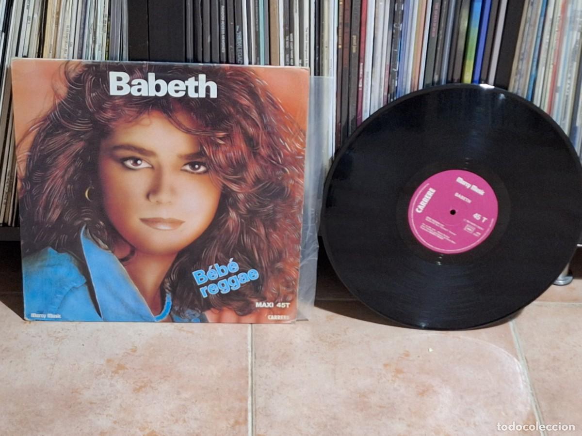 Discos de vinilo: Babeth &ndash; B&eacute;b&eacute; Reggae MAXI Carrere &ndash; 8138 MUY RARO