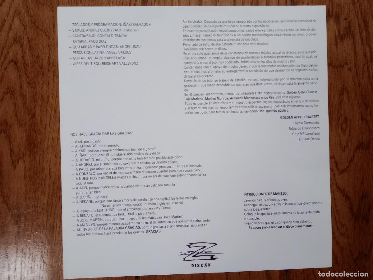 Discos de vinilo: Golden Apple Quartet - Foto 4