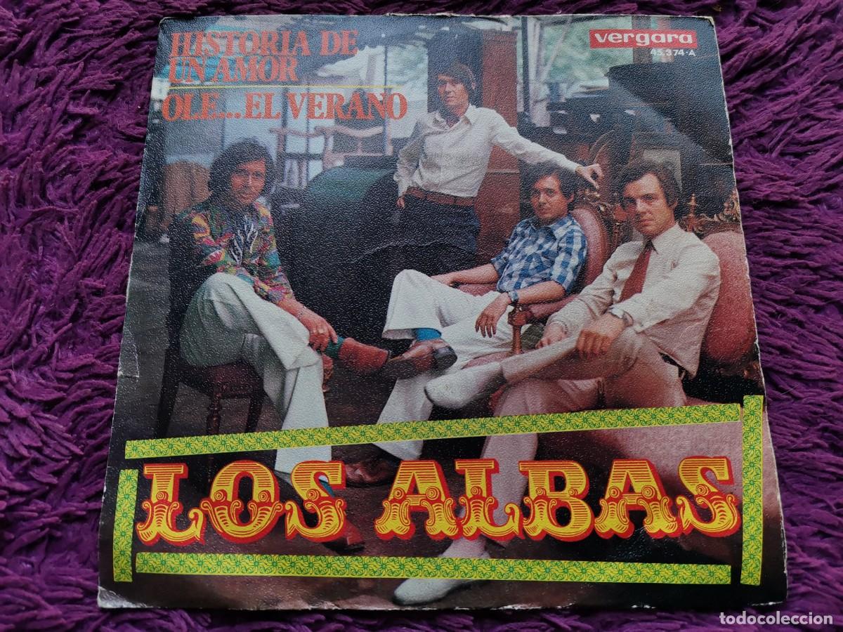 Discos de vinilo: Los Albas &ndash; Historia De Un Amor Vinilo 7&rdquo; Single 1970 Spain 45.374-A