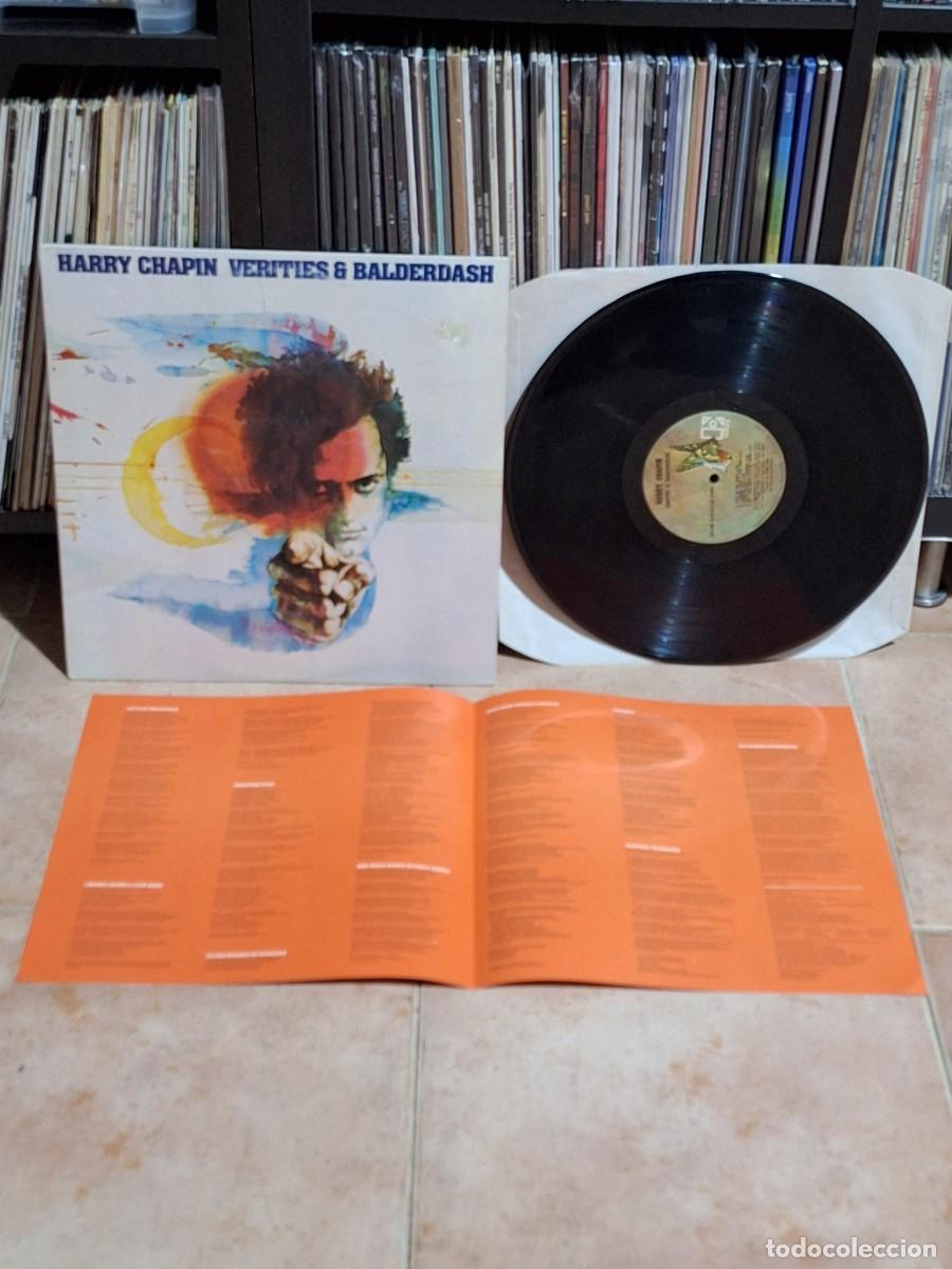 Discos de vinilo: Harry Chapin &ndash; Verities & Balderdash LP Elektra &ndash; 7E-1012 USA
