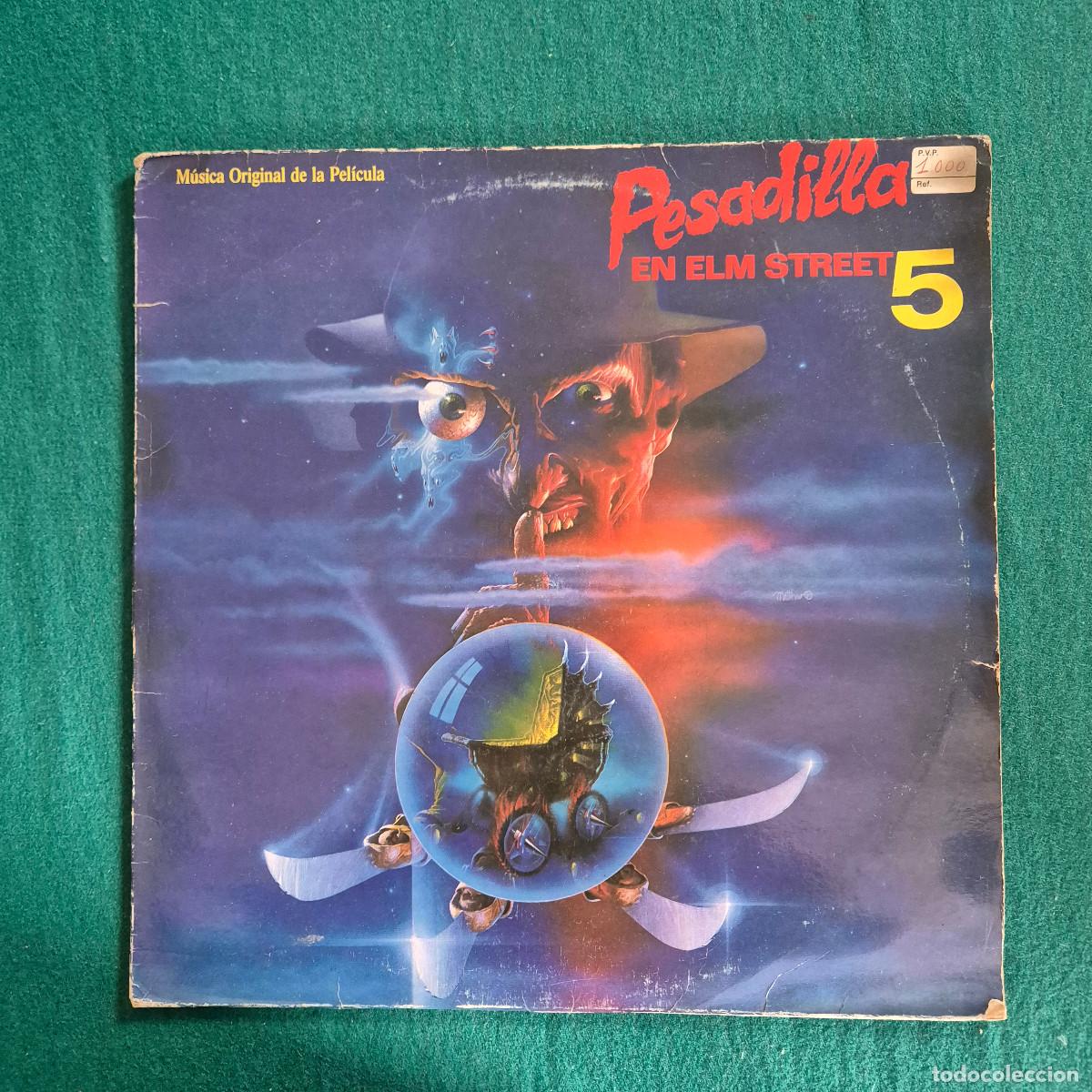 Discos de vinilo: Pesadilla En Elm Street 5 (M&uacute;sica Original De La Pel&iacute;cula)
