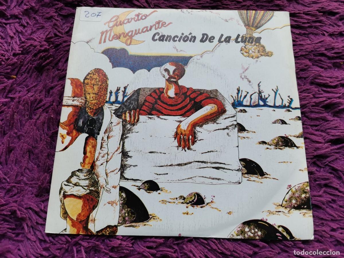 Discos de vinilo: Cuarto Menguante &ndash; Canci&oacute;n De La Luna Vinilo 7&rdquo; Single 1980 Spain 02.1456/6
