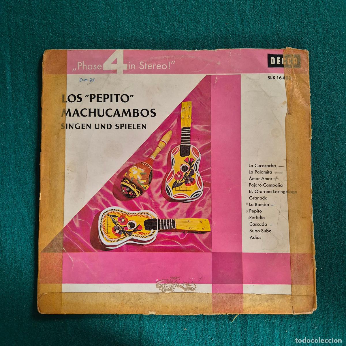 Discos de vinilo: Los &rdquo;Pepito&rdquo; Machucambos* &ndash; Los &rdquo;Pepito&rdquo; Machucambos Singen Und Spielen