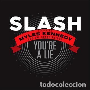 Discos de vinilo: SLASH -FEATURING MYLES KENNEDY AND THE CONSPIRATORS &ndash; YOU'RE A LIE 7&rdquo; NUEVO 2012 GUNS & ROSES