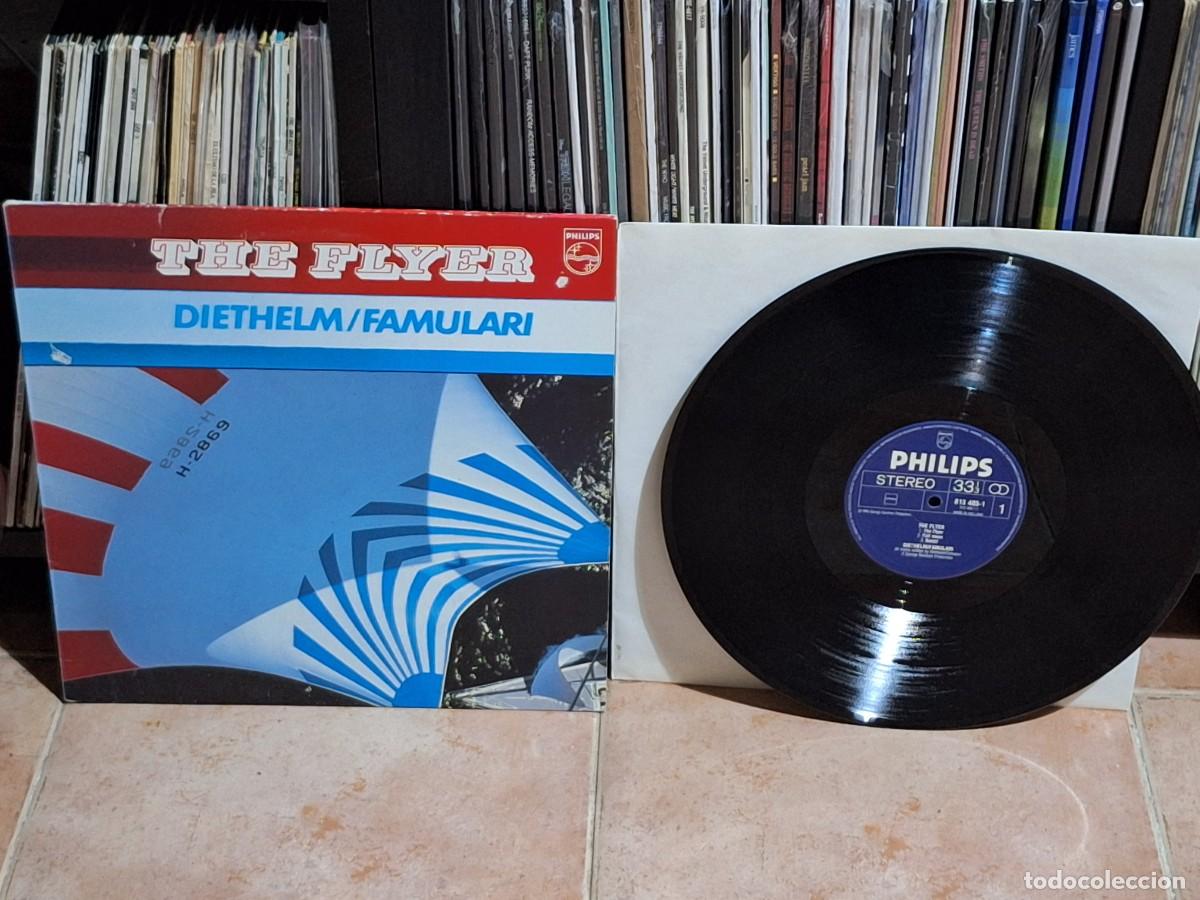 Discos de vinilo: Diethelm Famulari &ndash; The Flyer LP Philips &lrm;&ndash; 813 405-1 HOLANDA RARO Y ESCASO