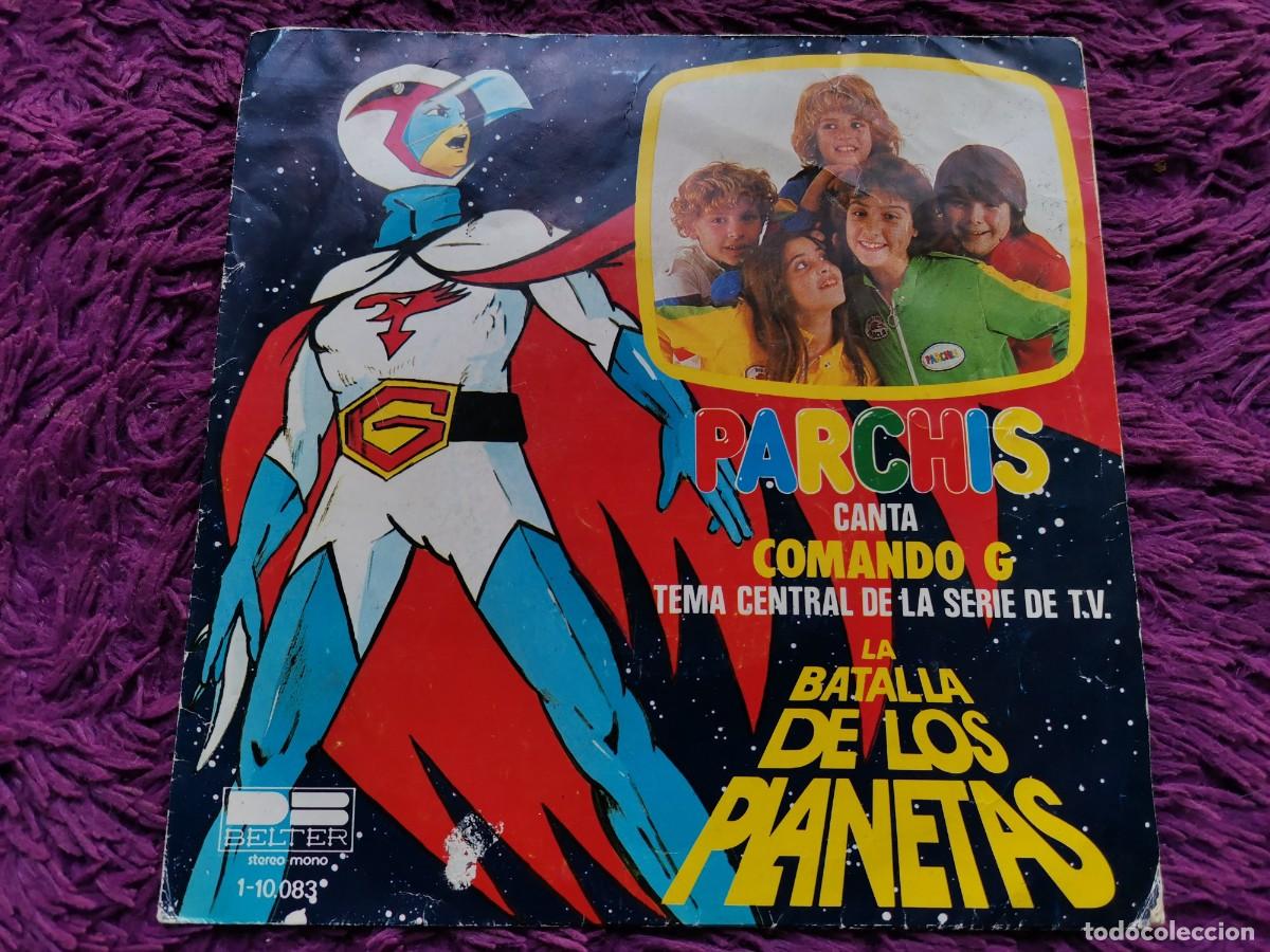 Discos de vinilo: Parchis &ndash; Comando G Vinilo Azul 7&rdquo; Single 1980 Spain 1-10.083