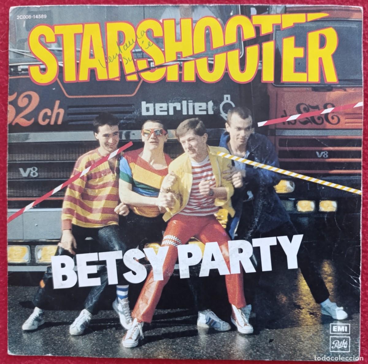 Discos de vinilo: STARSHOOTER &ndash; BETSY PARTY 7&rdquo; 1978 PUNK ROCK FRANCE
