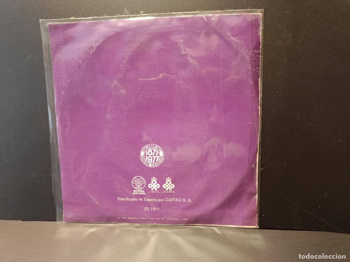 Discos de vinilo: ELTON JOHN EMPTY SKY SINGLE ESPA&Ntilde;A 1977 PDELUXE - Foto 2