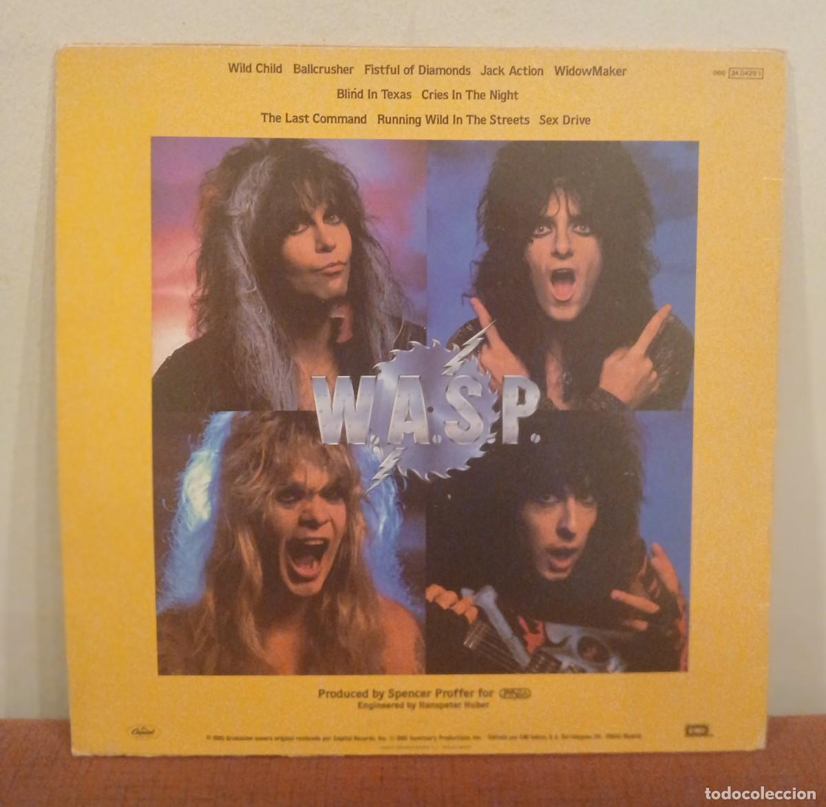 Discos de vinilo: VINILO THE LAST COMMAND - LP DE W.A.S.P. - Foto 2