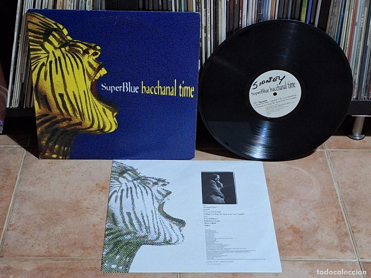 Discos de vinilo: Super Blue &ndash; Bacchanal Time LP ICE &lrm;&ndash; 930301