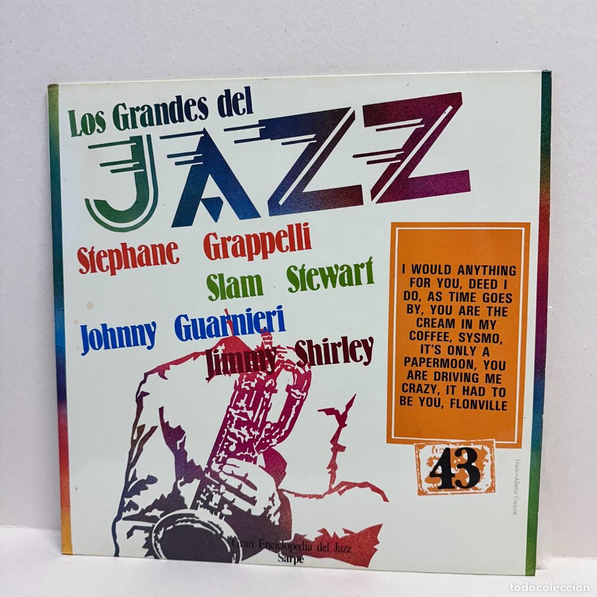 Discos de vinilo: St&eacute;phane Grappelli, Johnny Guarnieri, Jimmy Shirley, Slam Stewart, Jackie Williams - Los Grande (LP)