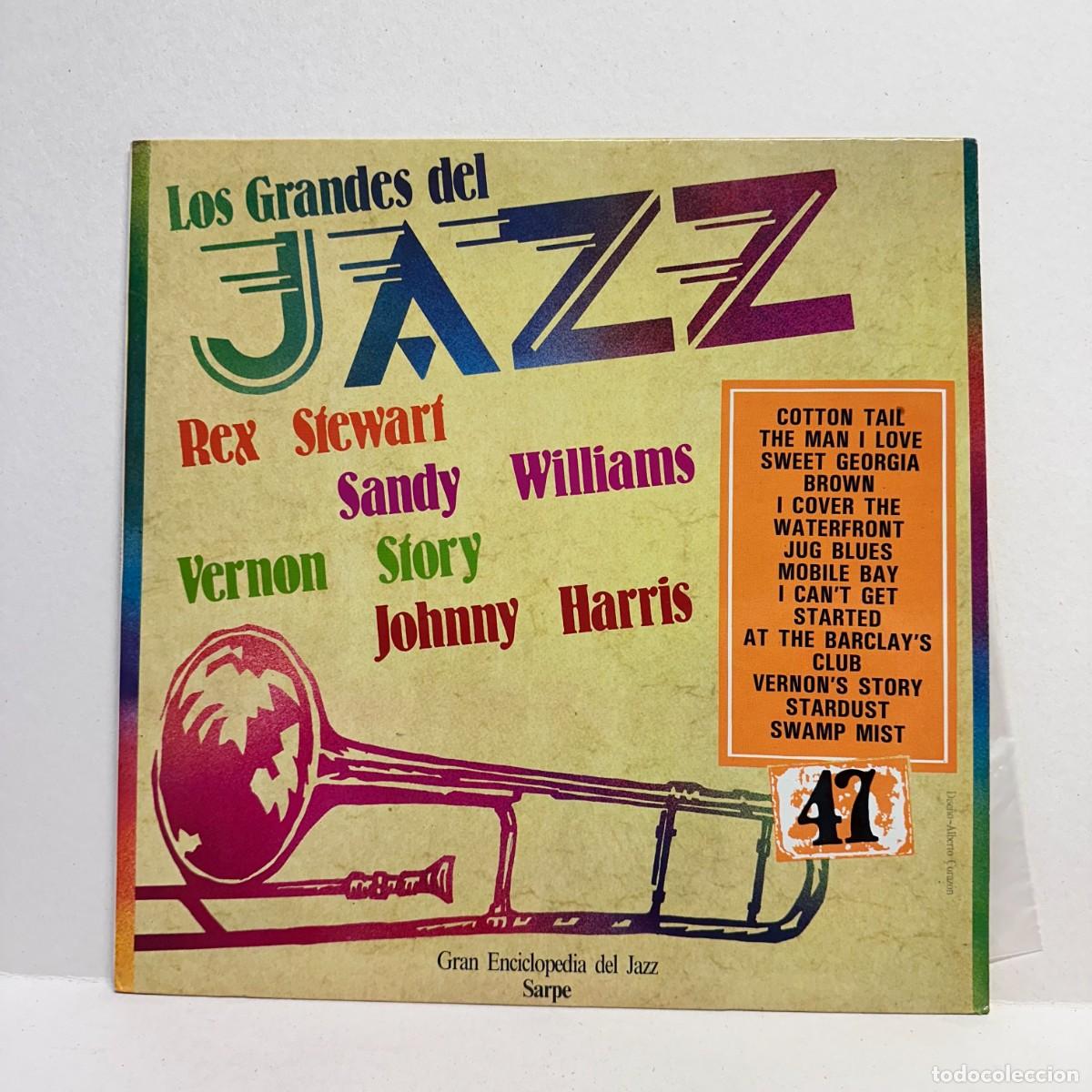 Discos de vinilo: Rex Stewart, Sandy Williams, Vernon Story, Johnny Harris - Los Grandes Del Jazz 47 (LP)