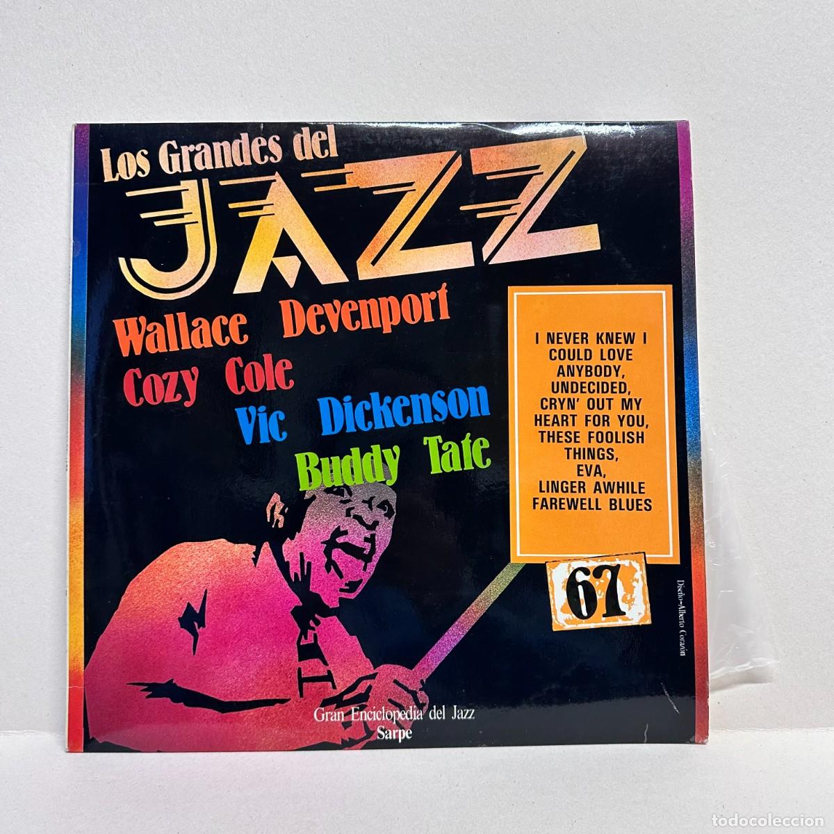 Discos de vinilo: Wallace Davenport, Cozy Cole, Buddy Tate, Vic Dickenson - Los Grandes Del Jazz 67 (LP)