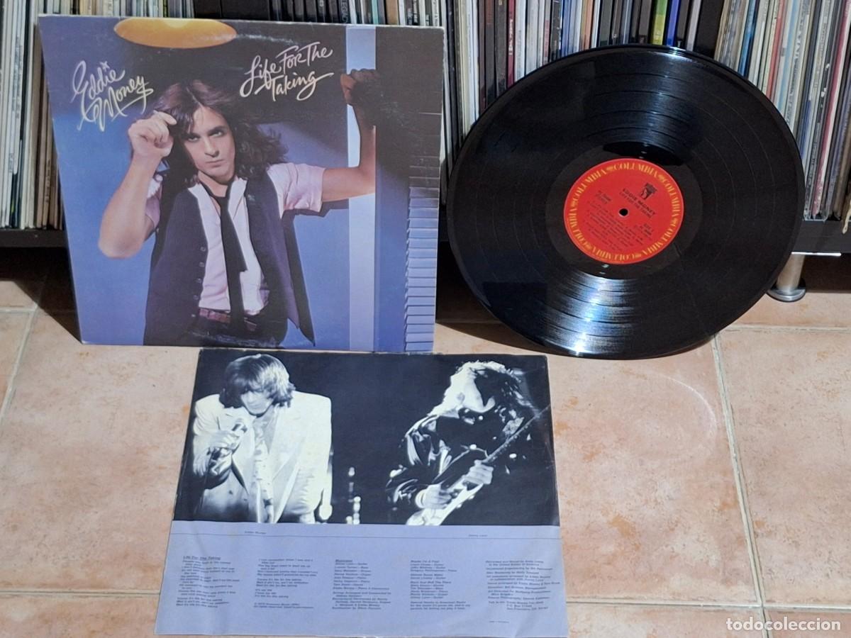 Discos de vinilo: Eddie Money &ndash; Life For The Taking LP Columbia &ndash; PC 35598 CANADA