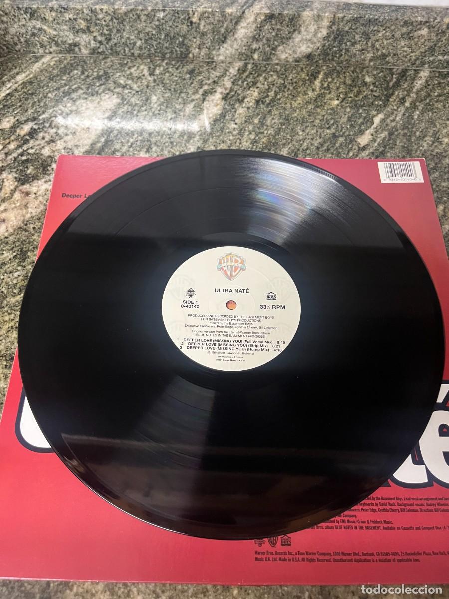 Discos de vinilo: Ultra Nat&eacute; Deeper Love (Missing You) - Foto 3