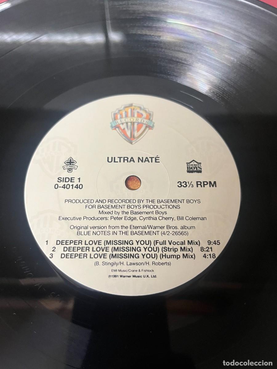 Discos de vinilo: Ultra Nat&eacute; Deeper Love (Missing You) - Foto 4