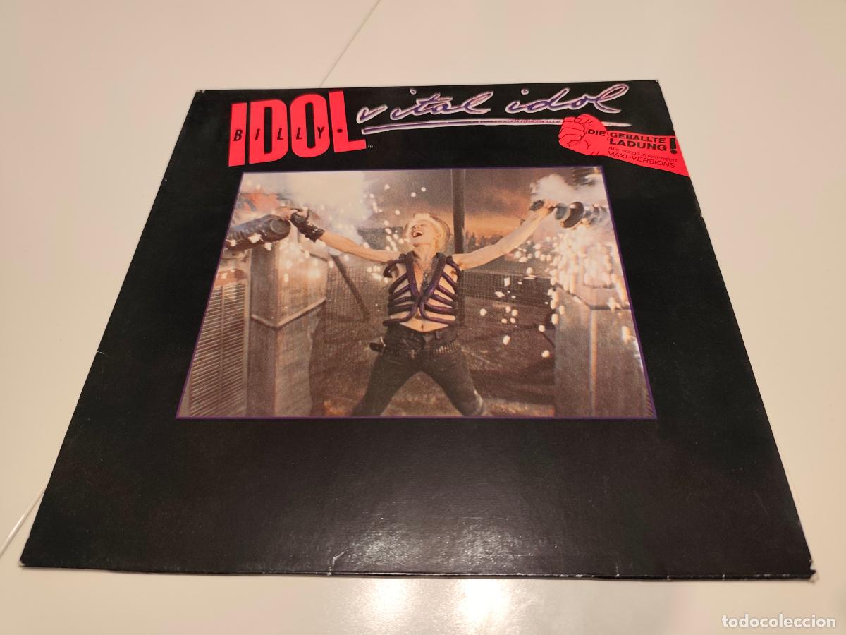 Discos de vinilo: Billy Idol &lrm;&ndash; Vital Idol- (1985) LP disco vinilo