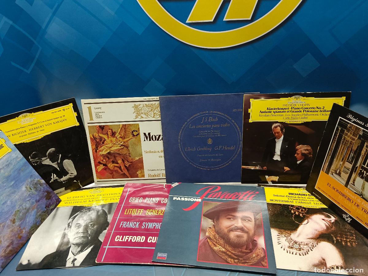 Discos de vinilo: Lote de 10 vinilos musica clasica y opera
