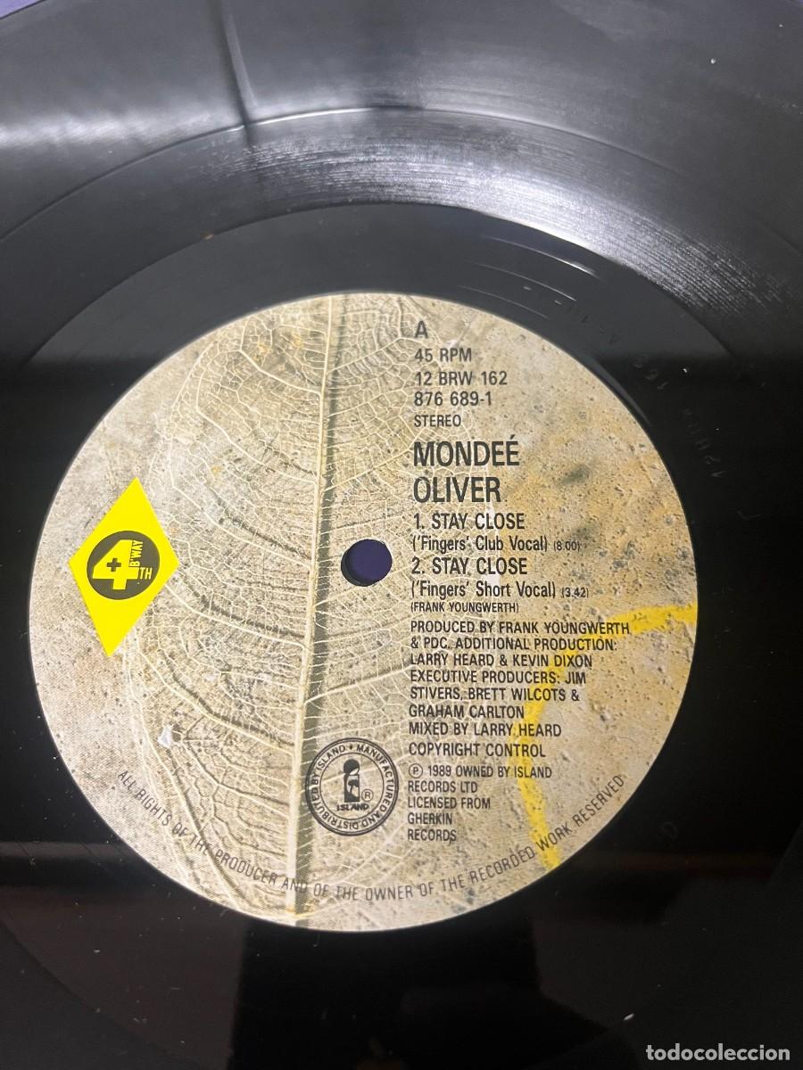 Discos de vinilo: Monde&eacute; Oliver Stay Close - Foto 4