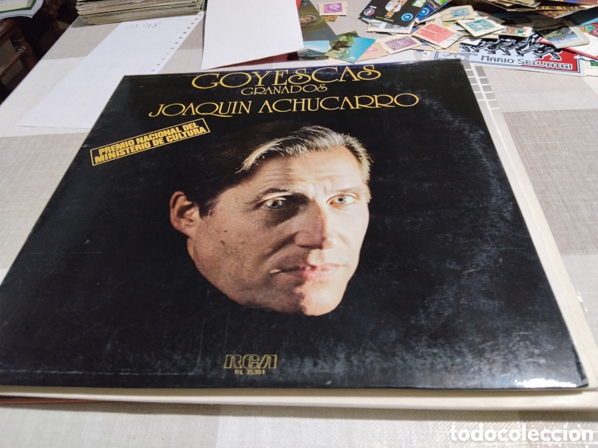 Discos de vinilo: Disco Goyescas Granados Joaqu&iacute;n Achucarro
