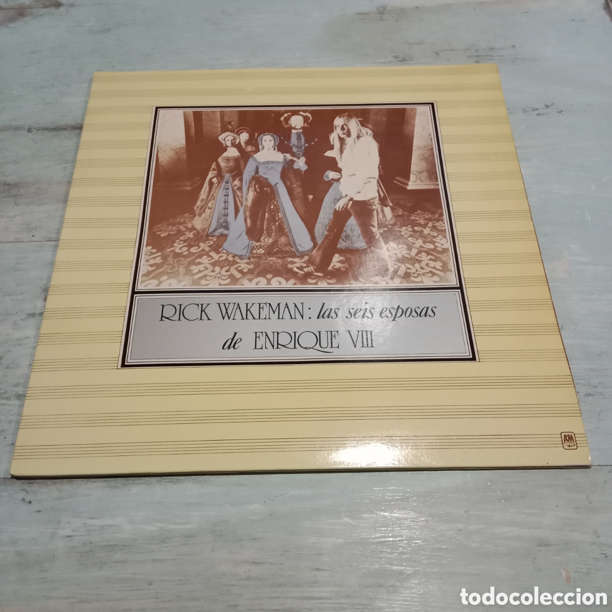 Discos de vinilo: RICK WAKEMAN - LAS SEIS ESPOSAS DE ENRIQUE VIII - LP GATEFOLD