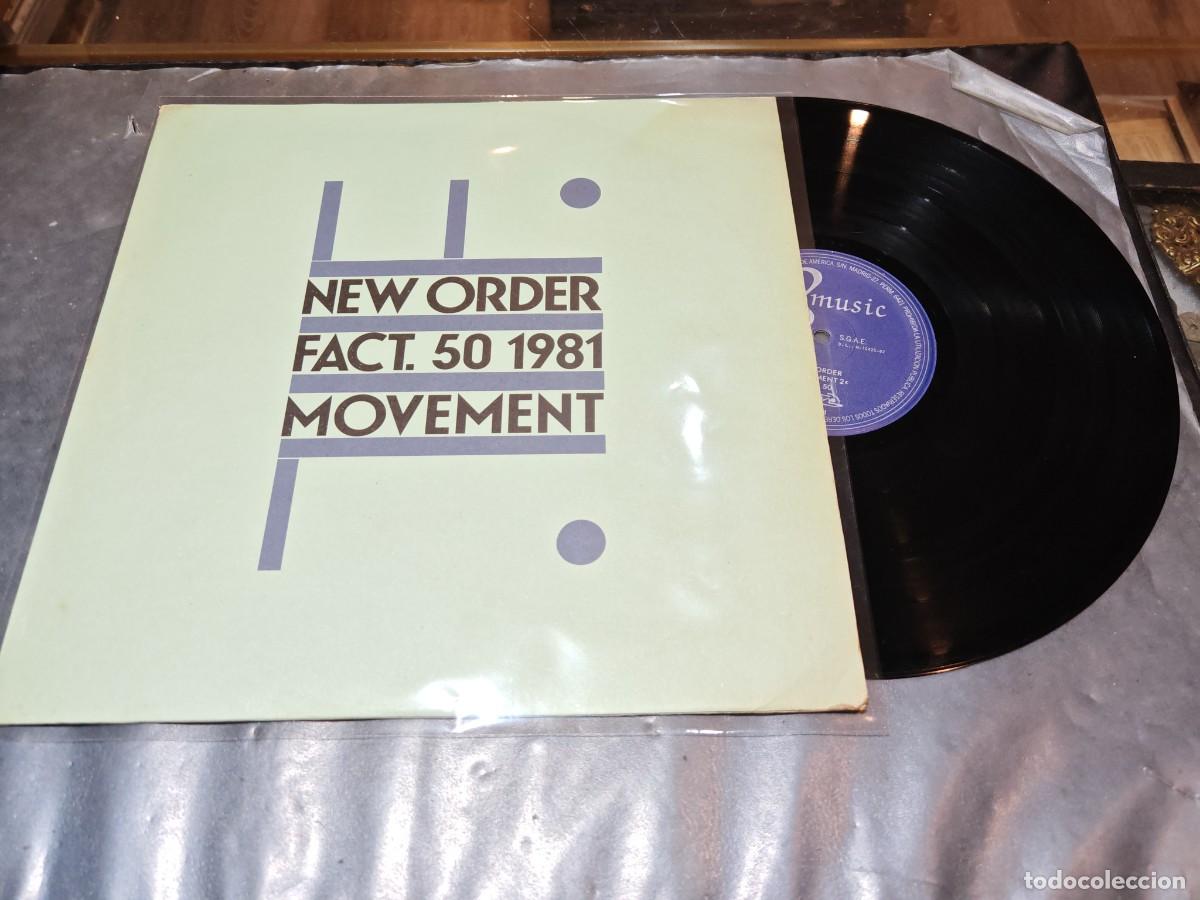 Discos de vinilo: lo new order movement ( ed. espa&ntilde;ol) 1982 bmusic