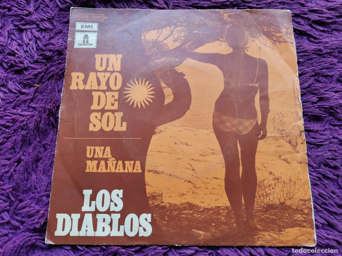 Discos de vinilo: Los Diablos &ndash; Un Rayo De Sol Vinilo 7&rdquo; Single 1970 France 2 C 006-20157 M