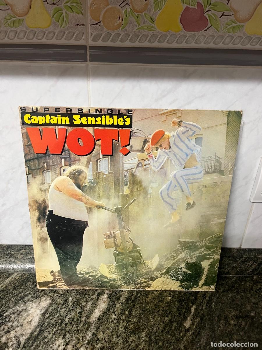 Discos de vinilo: Captain Sensible Wot! - Foto 1