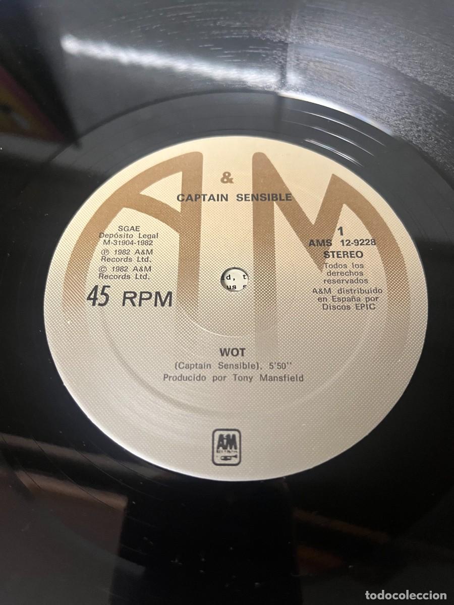 Discos de vinilo: Captain Sensible Wot! - Foto 4
