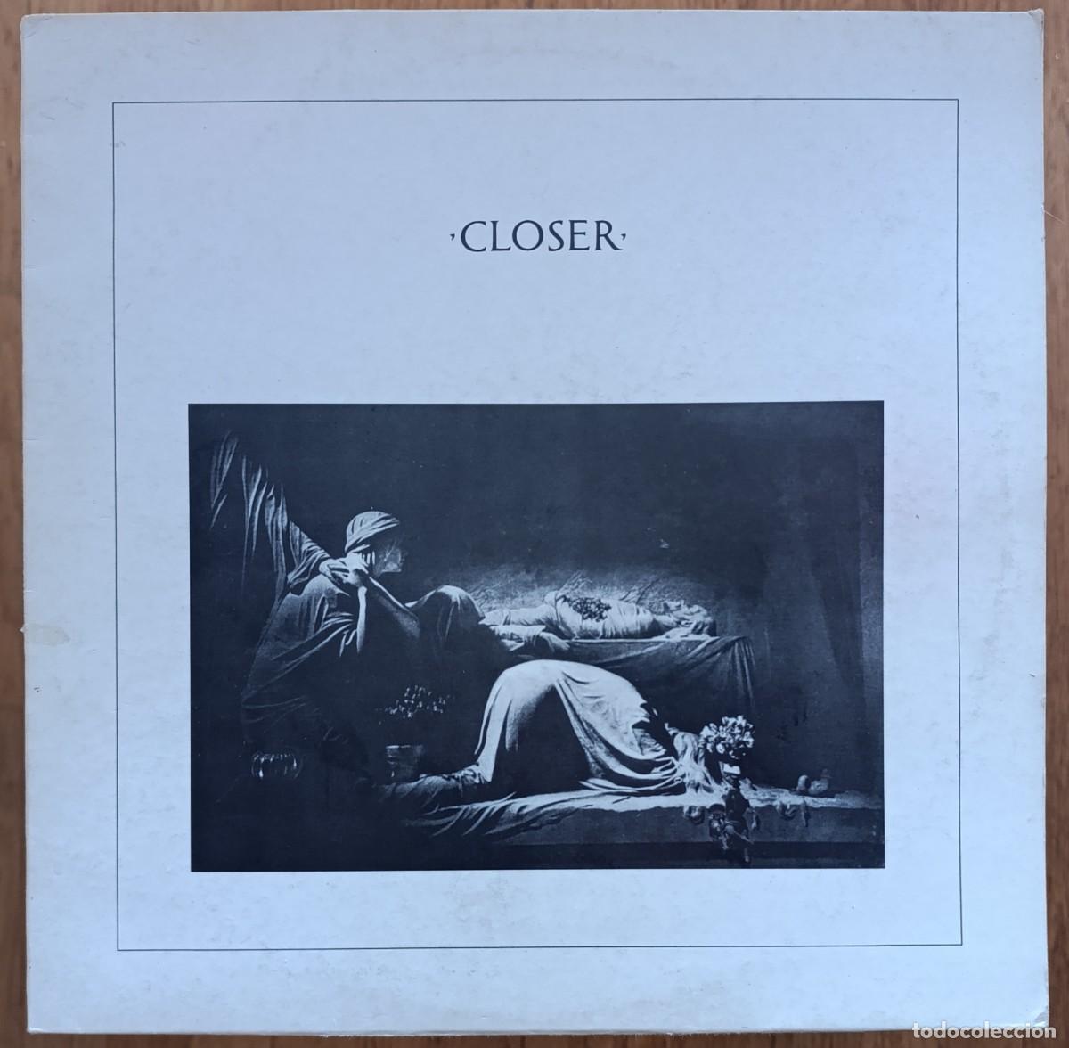 Discos de vinilo: JOY DIVISION &ndash; CLOSER LP 1981 1&ordf; EDICION ITALIANA - POST PUNK