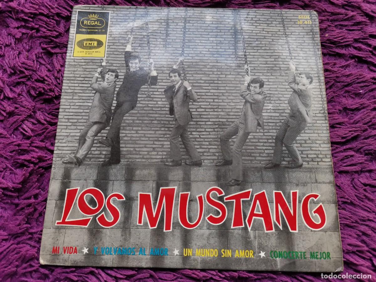 Discos de vinilo: Los Mustang &ndash; Mi Vida Vinilo 7&rdquo; EP 1964 Spain SEDL 19.411