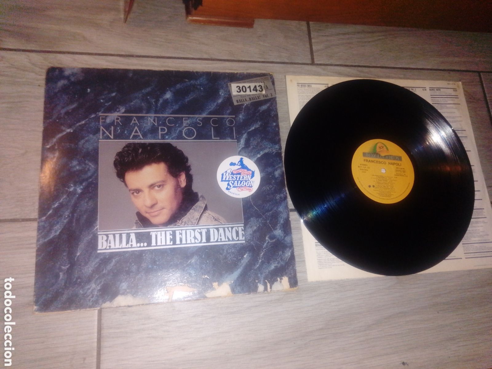 Discos de vinilo: FRANCESCO NAPOLI - BALLA THE FIRST DANCE - SPAIN - BCM RECORDS - L -