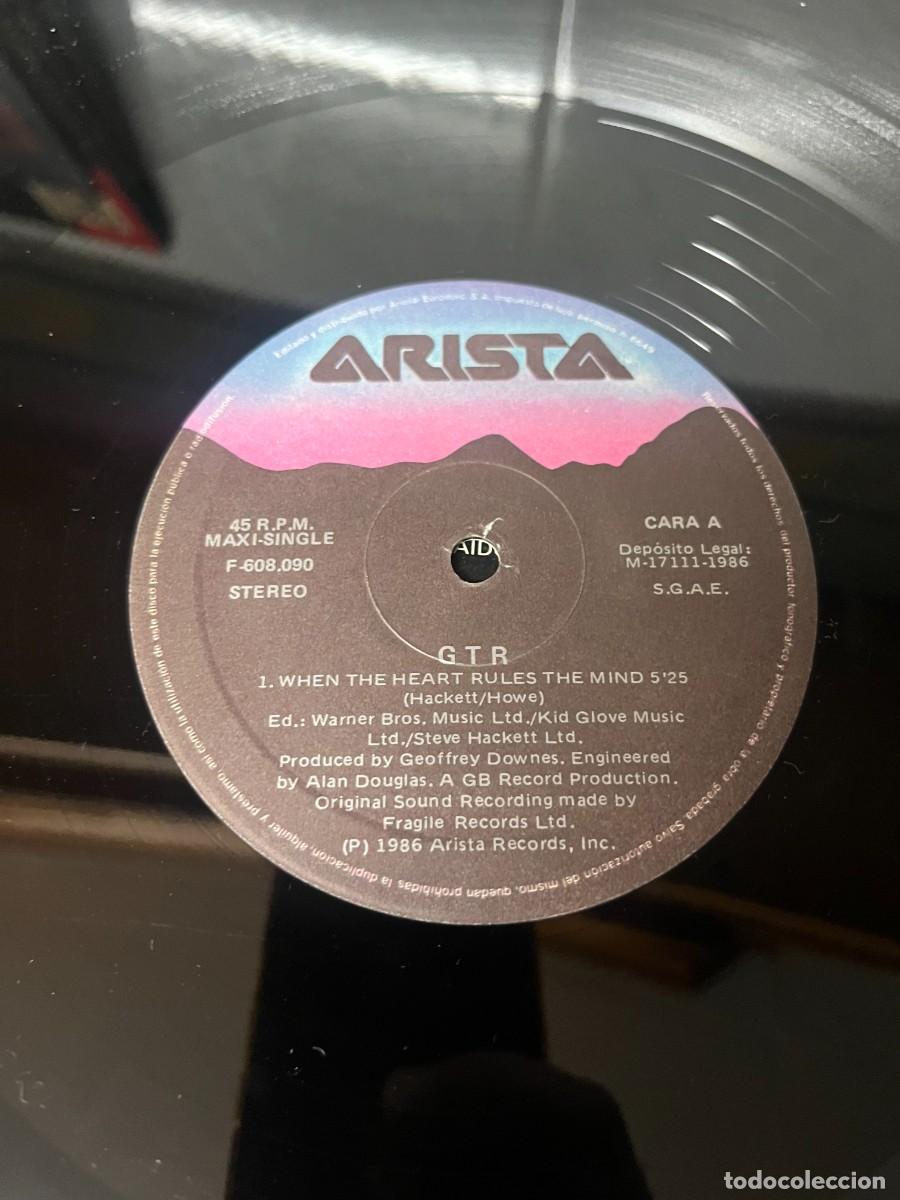 Discos de vinilo: GTR When The Heart Rules The Mind - Foto 4