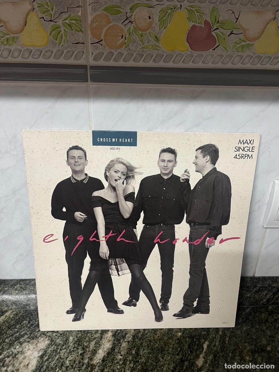 Discos de vinilo: Eighth Wonder Cross My Heart (Dance Mix)