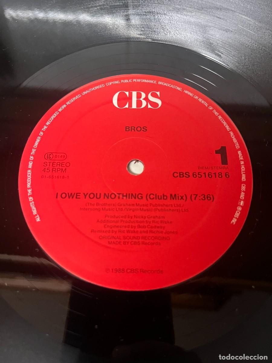 Discos de vinilo: Bros I Owe You Nothing - Foto 4