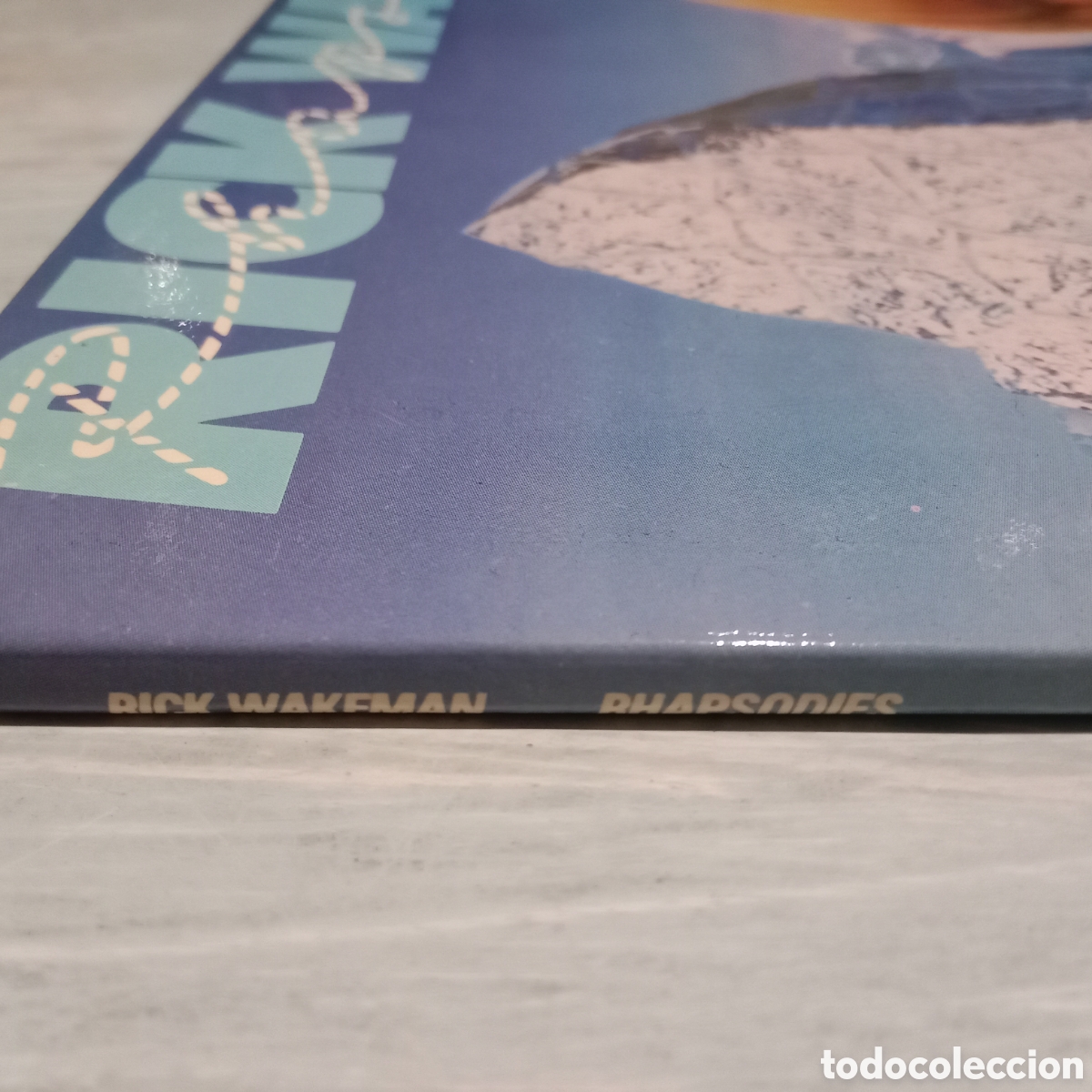Discos de vinilo: RICK WAKEMAN - RHAPSODIES - LP DOBLE GATEFOLD - Foto 3