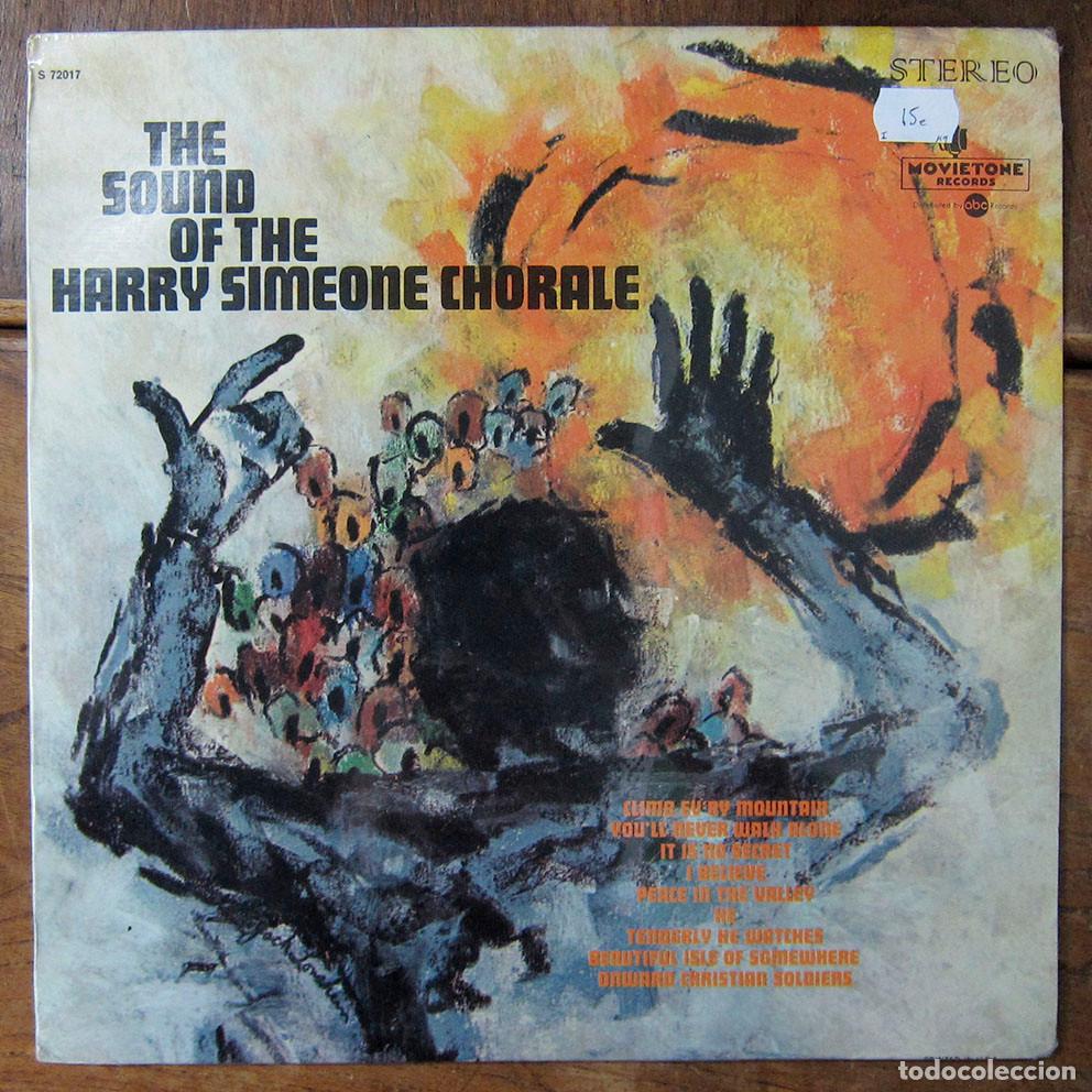 Discos de vinilo: THE SOUND OF THE HARRY SIMEONE CHORALE - 1967 - PRECINTADO, ED. USA, EASY LISTENING, LOUNGE MUSIC
