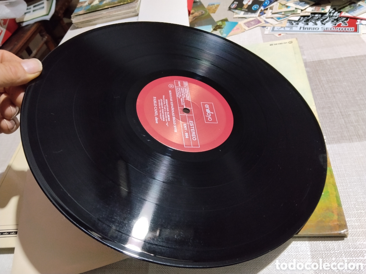 Discos de vinilo: Disco sonatas espa&ntilde;olas Siglo XVlll Pablo Cano - Foto 2