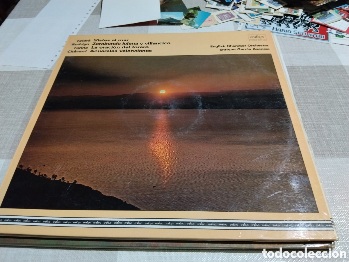 Discos de vinilo: Disco english chamber orchestra, enrique Garc&iacute;a Asensio