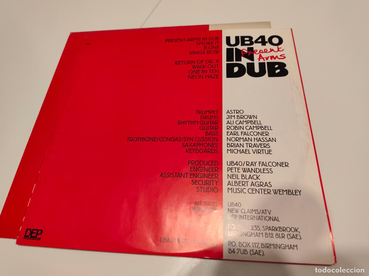 Discos de vinilo: UB40 &lrm;&ndash; Present Arms In Dub- (1981) LP disco vinilo - Foto 5