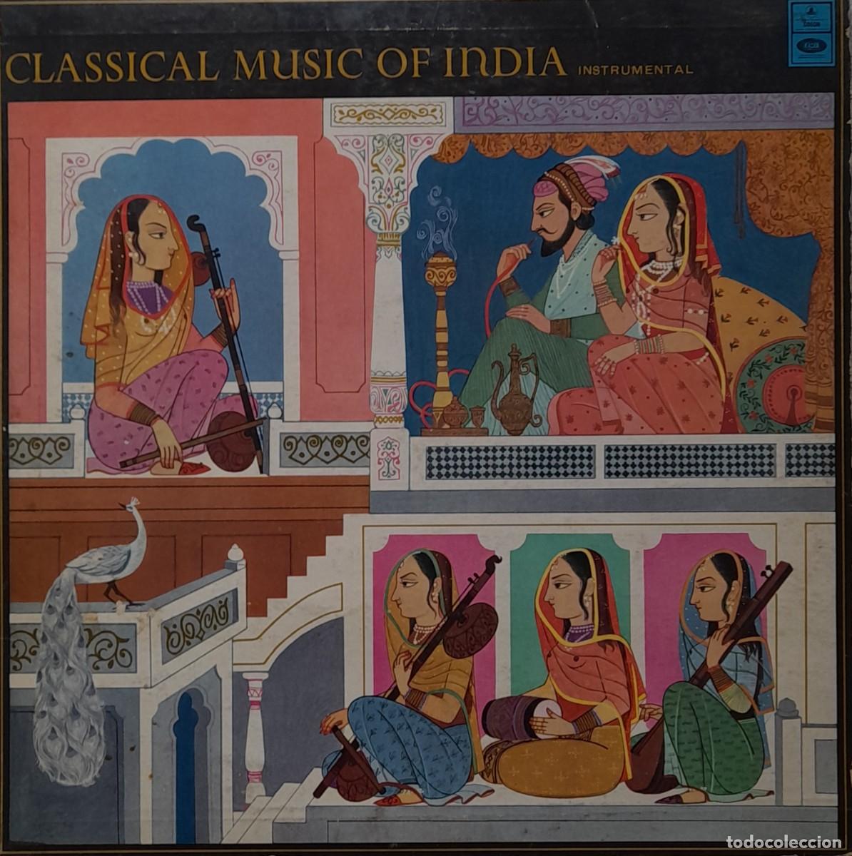 Discos de vinilo: CLASSICAL MUSIC OF INDIA. Instrumental. LP ODEON 1975