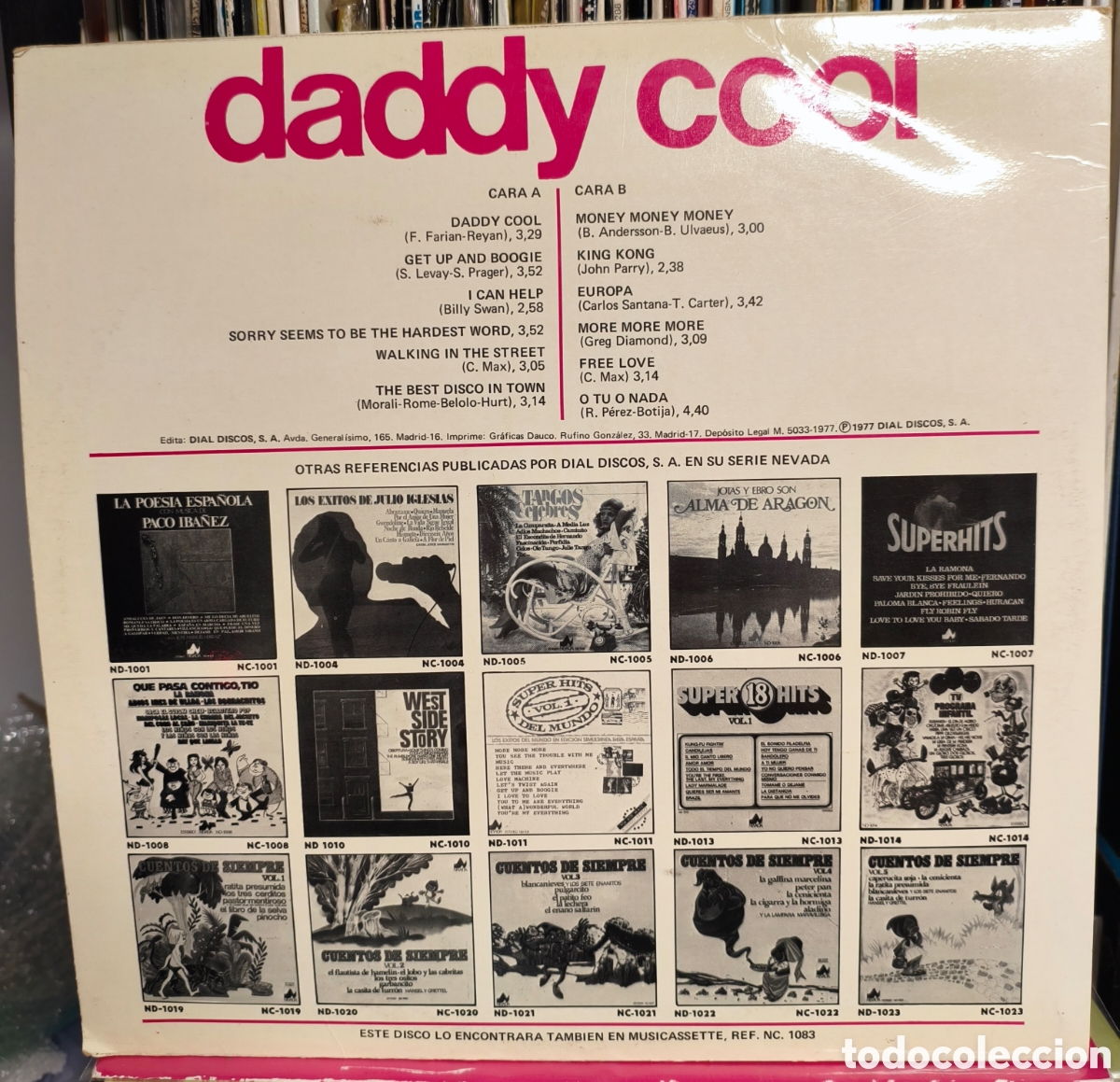 Discos de vinilo: The Studio Group &ndash; Daddy Cool - Foto 2
