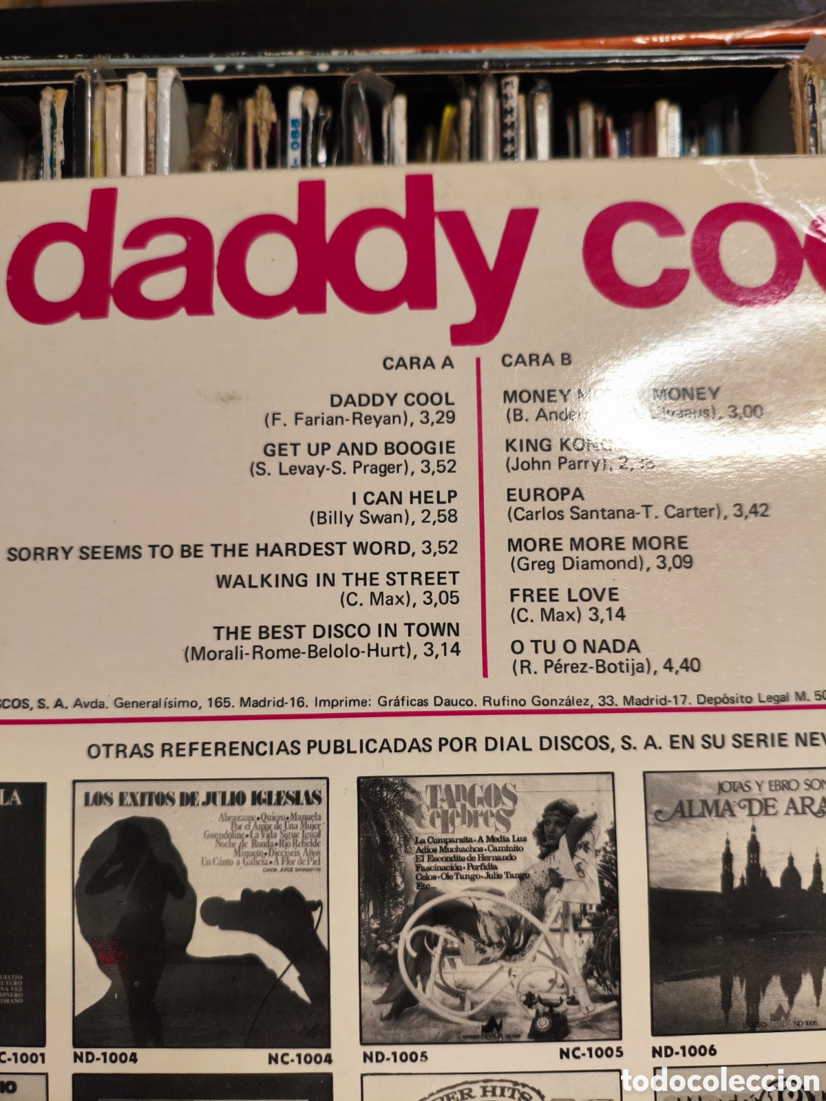 Discos de vinilo: The Studio Group &ndash; Daddy Cool - Foto 3