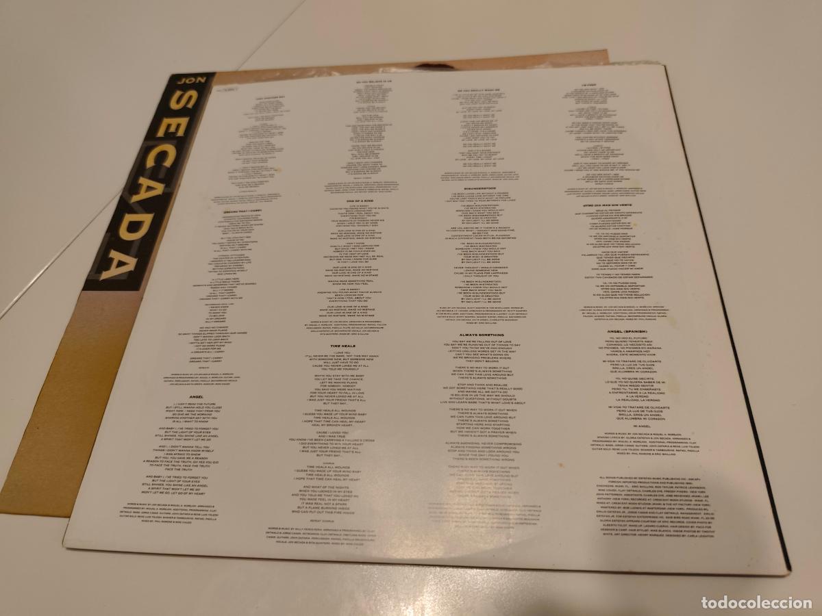 Discos de vinilo: Jon Secada &ndash; Jon Secada- (1992) LP disco vinilo - Foto 6