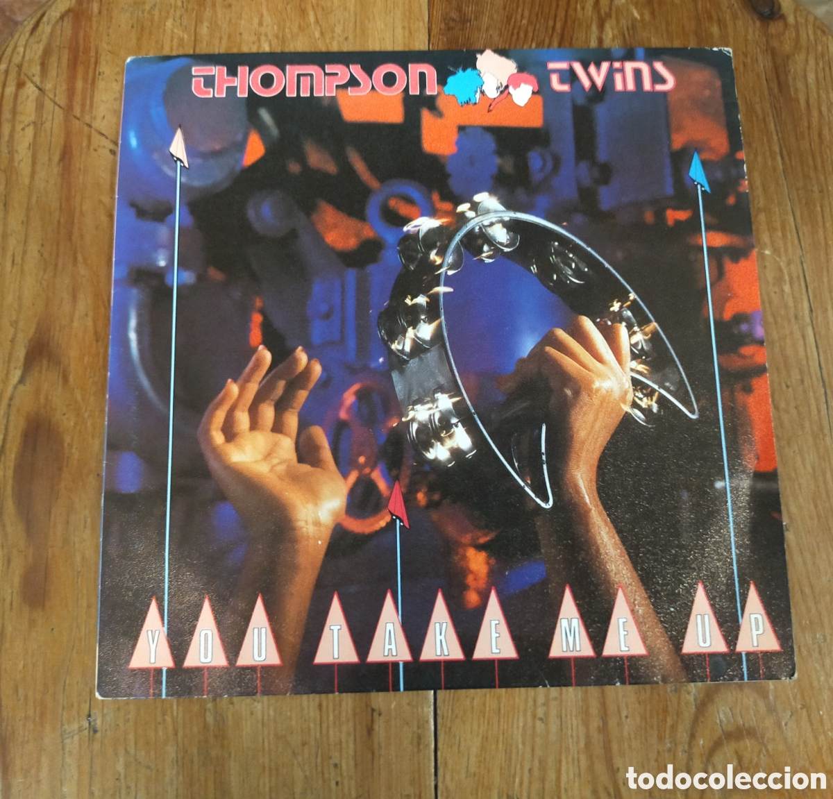 Discos de vinilo: Single &rdquo;You Take Me Up&rdquo; Thompson Twins - Foto 1